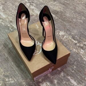 Christian Louboutin Black Stiletto Heels
